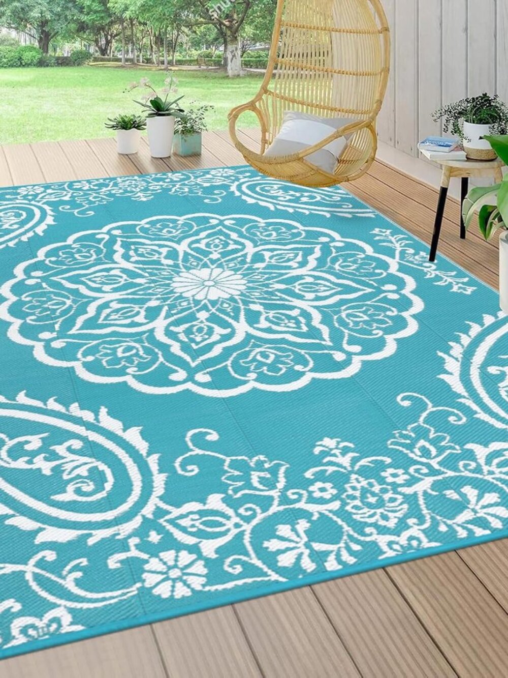 Waterproof Outdoor Rug 5x8